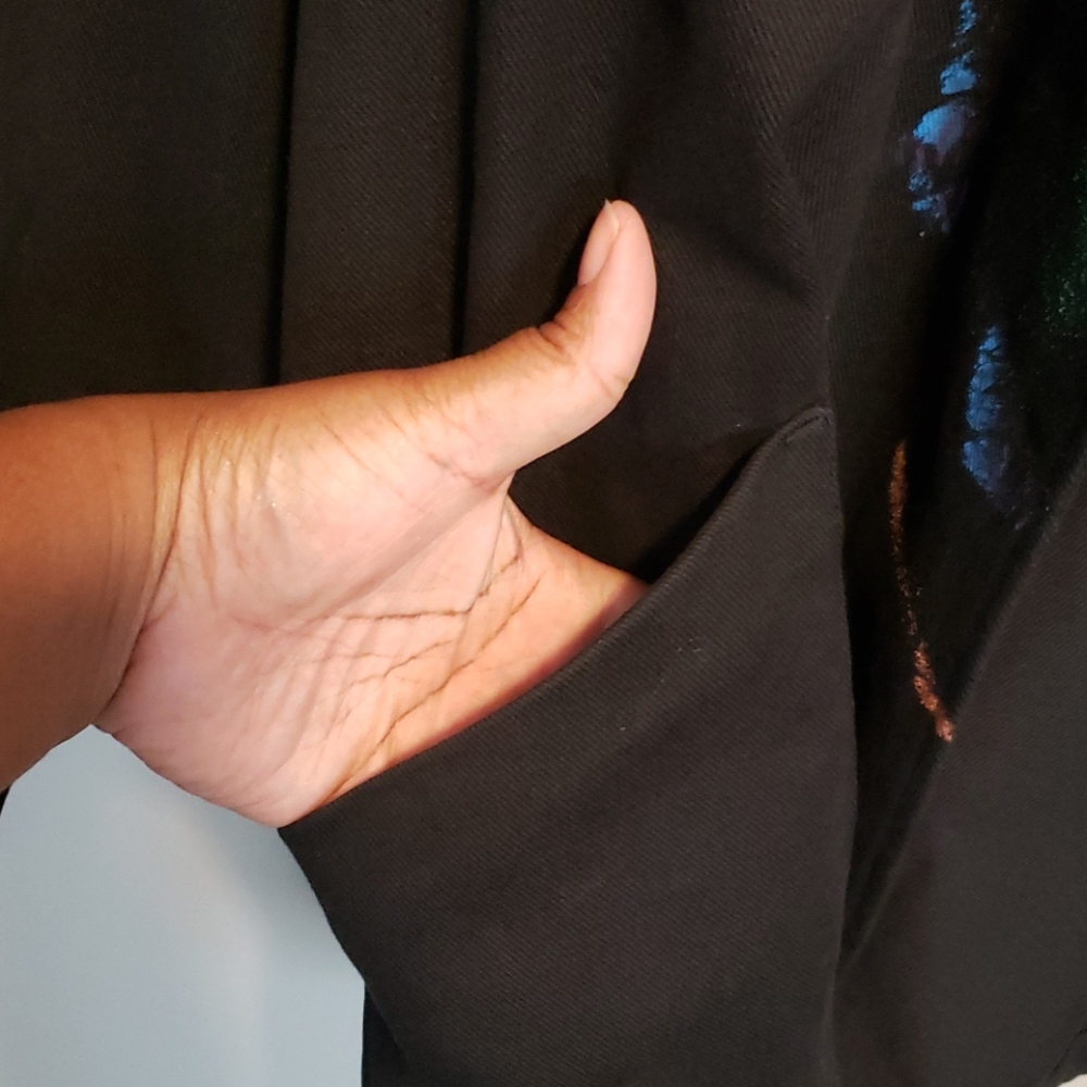 Hand painted blazer - Picture 3 of 6